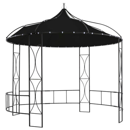 Prieel Rond 300X290 Cm Antraciet