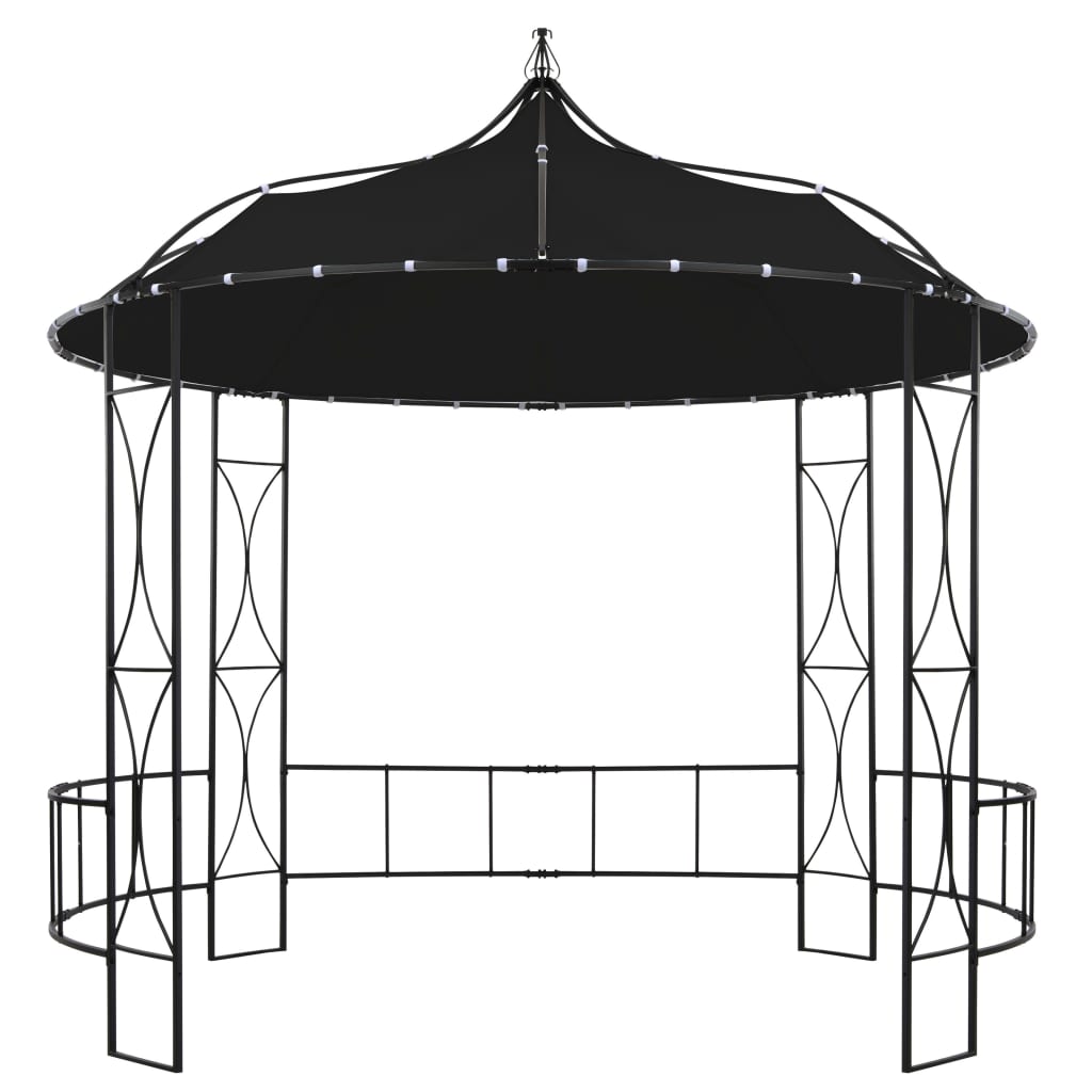 Prieel Rond 300X290 Cm Antraciet