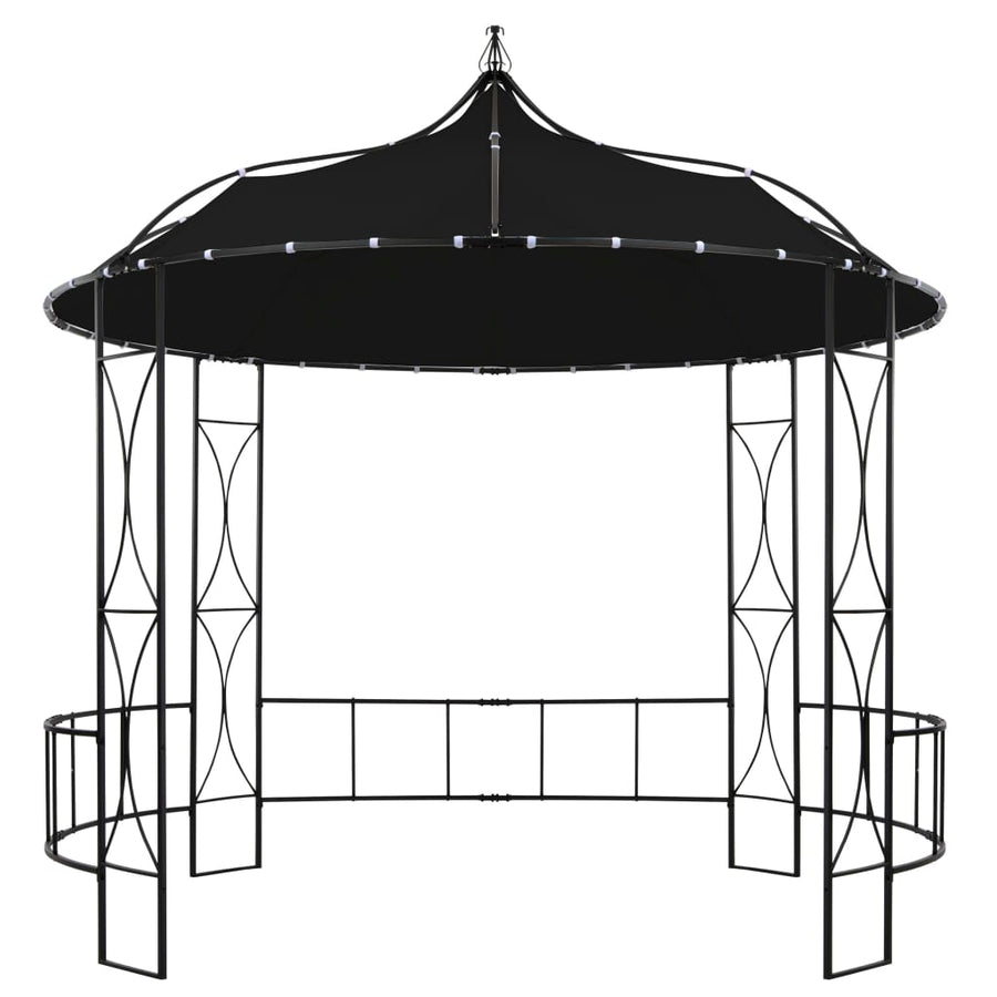 Prieel Rond 300X290 Cm Antraciet