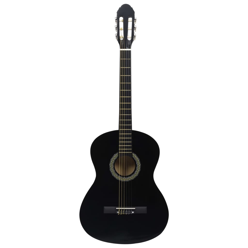 Gitaar Klassiek Beginner Lindenhout 4/4 39 Zwart
