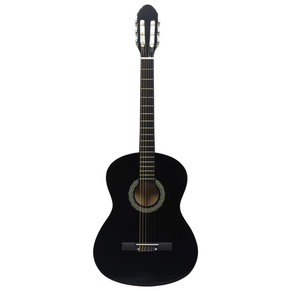 Gitaar Klassiek Beginner Lindenhout 4/4 39 Zwart