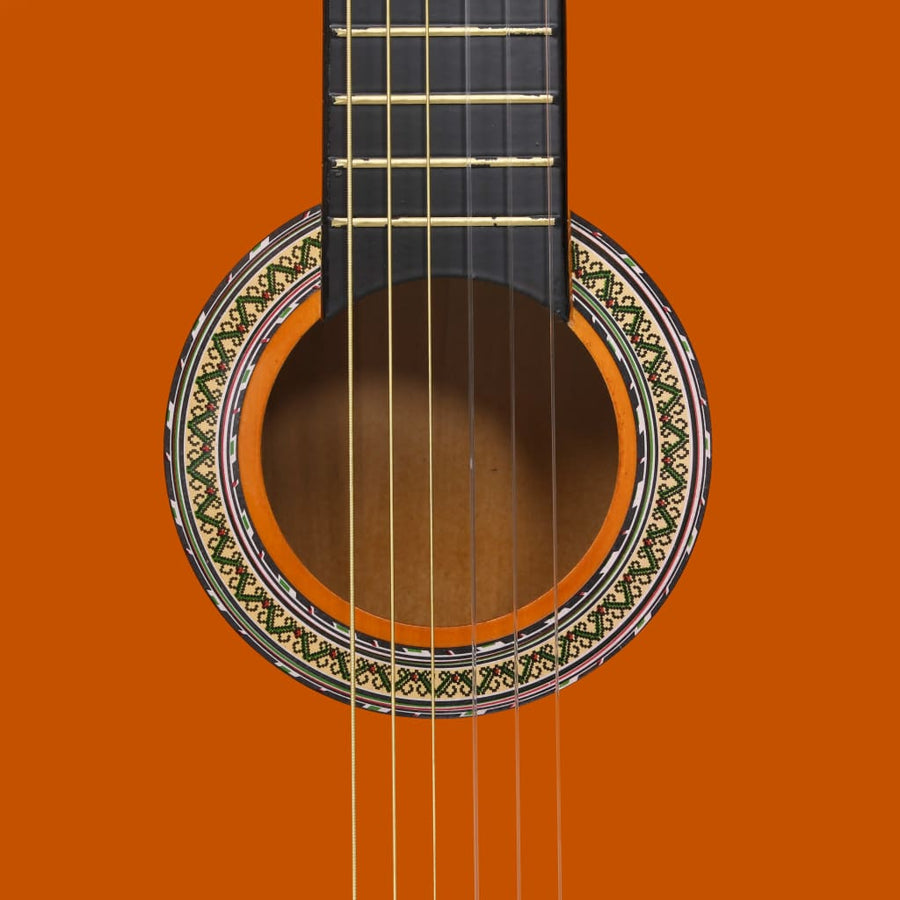Gitaar klassiek beginner 4/4 39" lindenhout 4/4 39 Donkerbruin