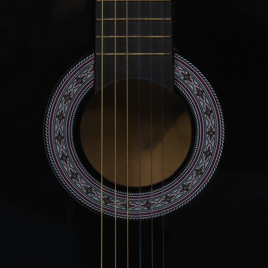 Gitaar Klassiek Beginner En Kinderen 3/4 36 Zwart