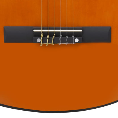Gitaar Klassiek Beginner En Kinderen Lindenhout 3/4 36 Donkerbruin