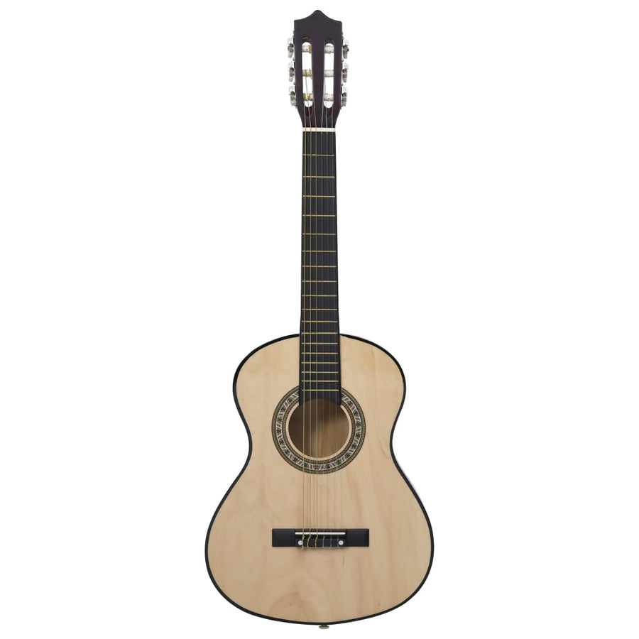 Gitaar Klassiek Beginner Kinderen Lindenhout 1/2 34 Lichtbruin
