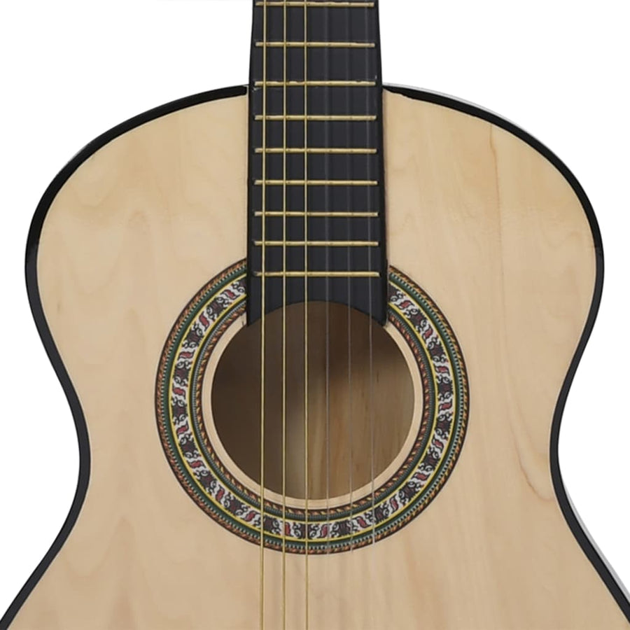 Gitaar Klassiek Beginner Kinderen Lindenhout 1/2 34 Lichtbruin