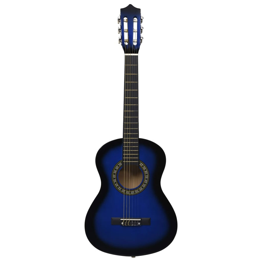 Gitaar Klassiek Beginner En Kinderen 1/2 34 Blauw