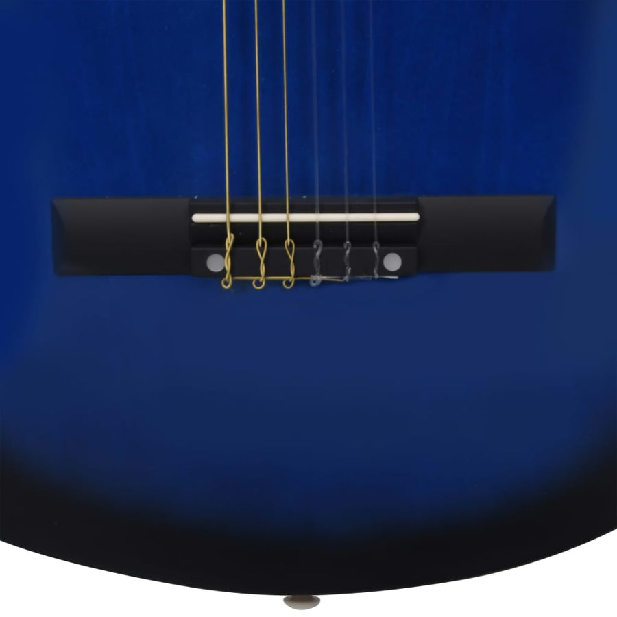 Gitaar Klassiek Beginner En Kinderen 1/2 34 Blauw