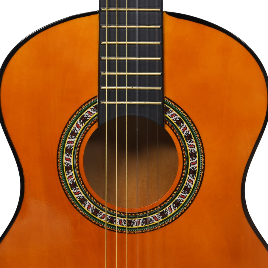 Gitaar Klassiek Beginner Kinderen Lindenhout 1/2 34 Donkerbruin