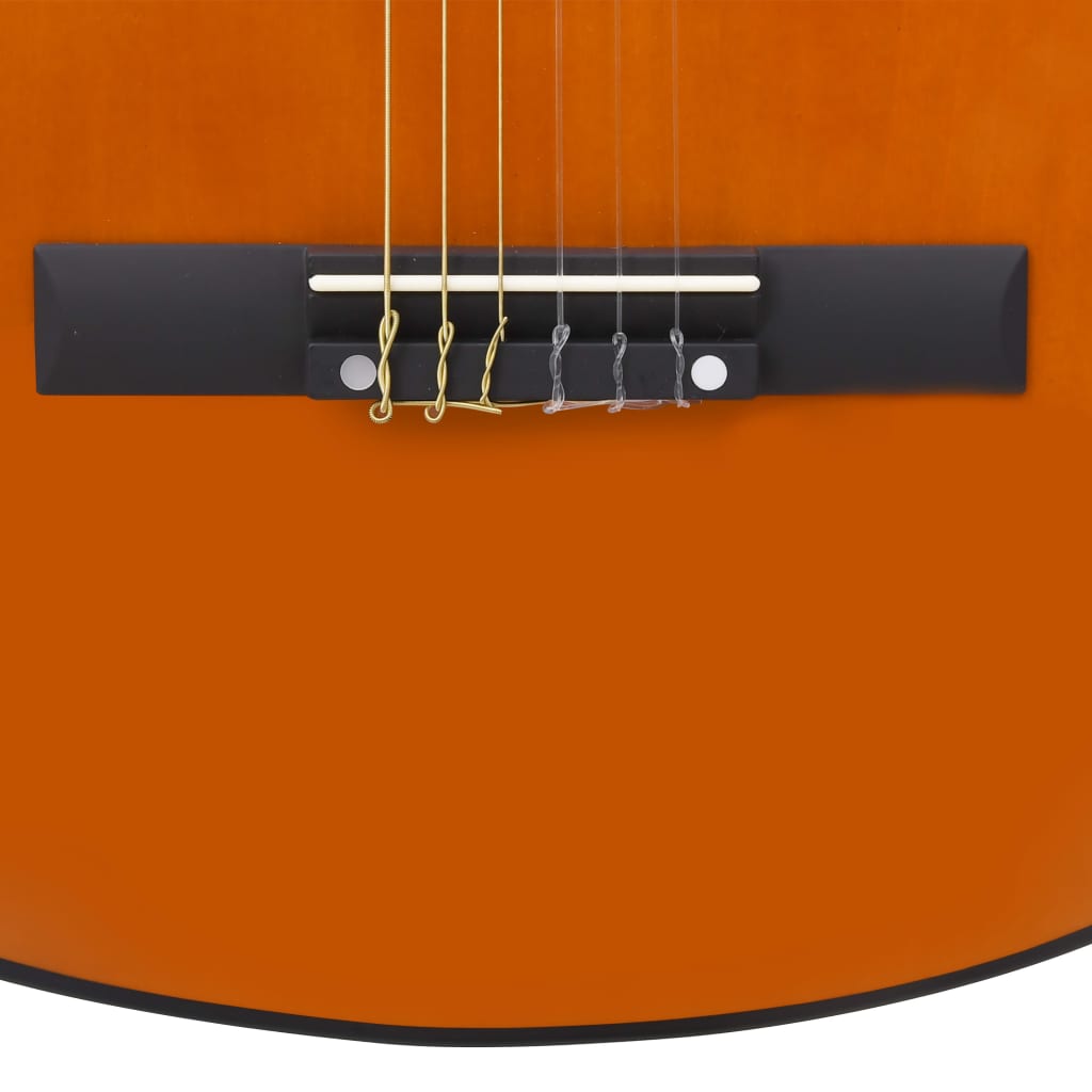 Gitaar Klassiek Beginner Kinderen Lindenhout 1/2 34 Donkerbruin