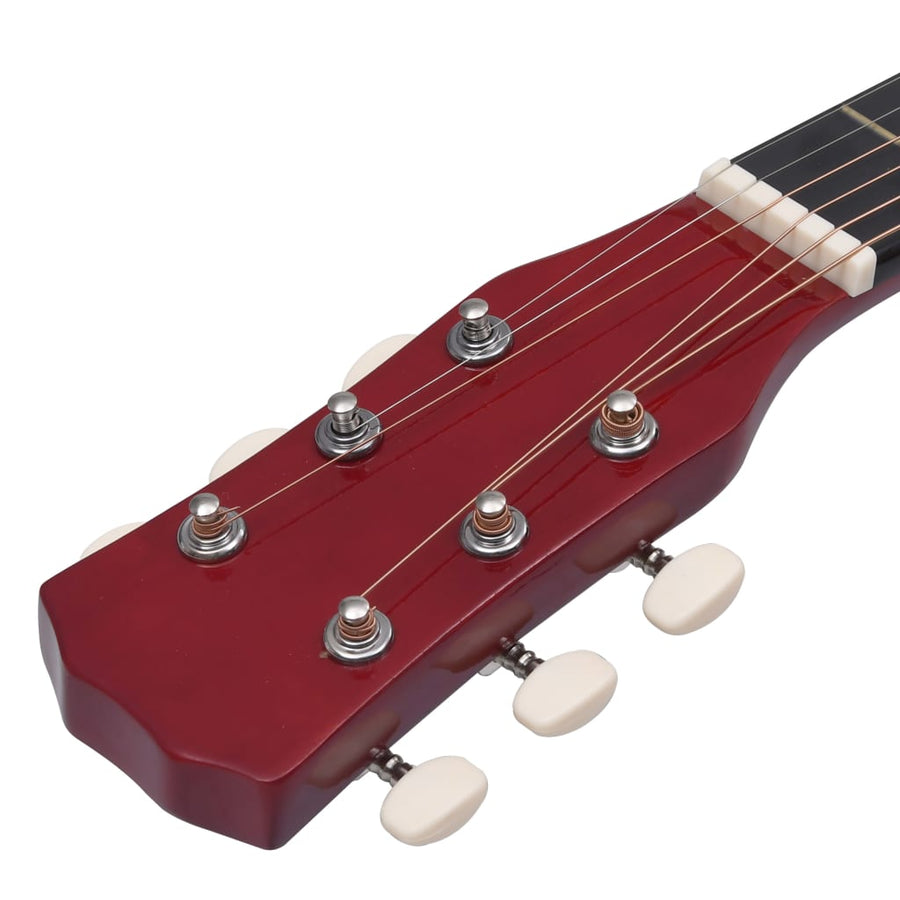 Gitaar Cutaway Met 6 Snaren Western Akoestisch Lindenhout Lichtbruin