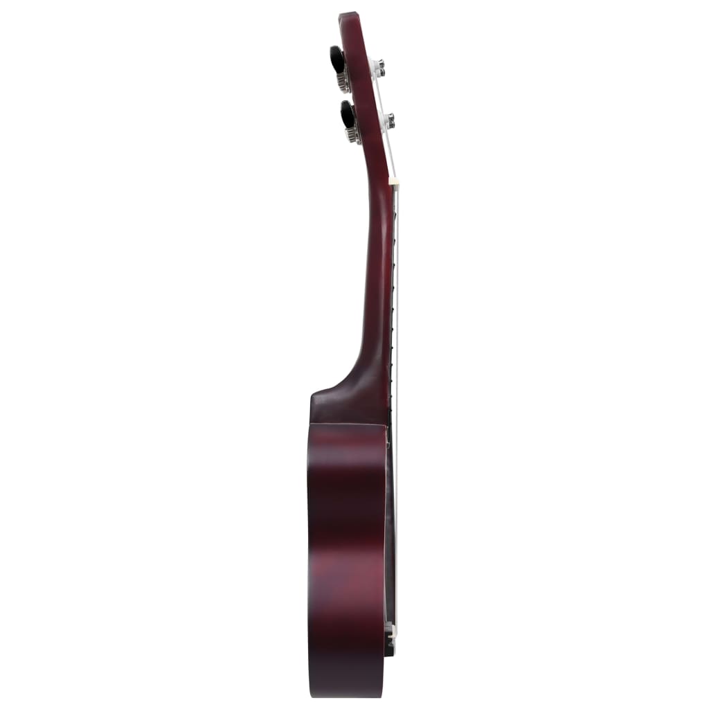 Ukuleleset Met Tas Voor Kinderen Sopraan 23'' Lichthoutkleurig Lichtbruin