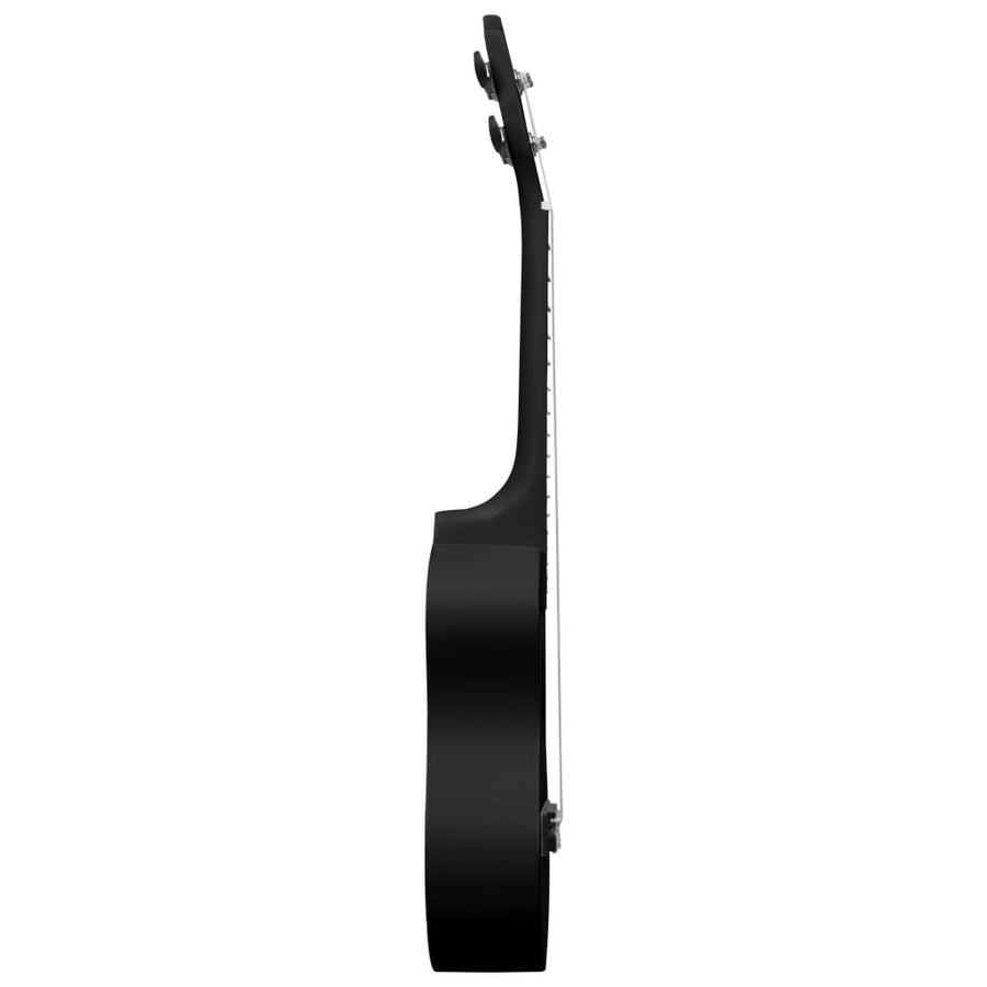 Ukuleleset Met Tas Voor Kinderen Sopraan 23'' Zwart