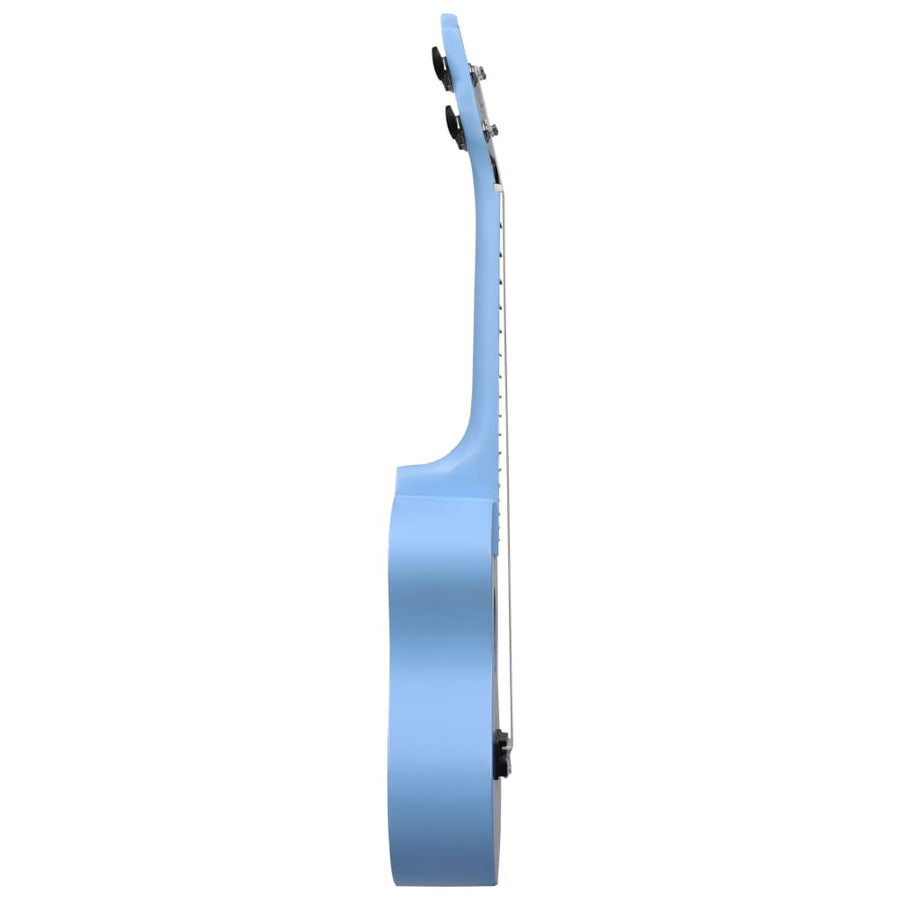 Ukuleleset Met Tas Voor Kinderen Sopraan 23'' Blauw