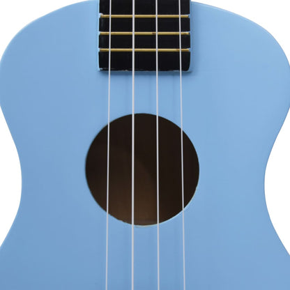 Ukuleleset Met Tas Voor Kinderen Sopraan 23'' Blauw