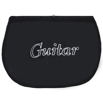 Gitaartas Voor 4/4 Klassieke Gitaar 100X37 Cm Stof Zwart 100 x 37 cm (4/4)