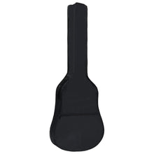 Gitaartas Voor 3/4 Klassieke Gitaar 94X35 Cm Stof Zwart 94 x 35 cm (3/4)