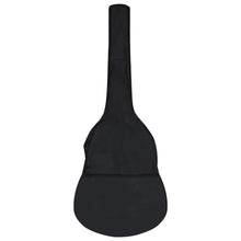 Gitaartas Voor 3/4 Klassieke Gitaar 94X35 Cm Stof Zwart 94 x 35 cm (3/4)
