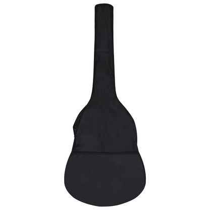 Gitaartas Voor 3/4 Klassieke Gitaar 94X35 Cm Stof Zwart 94 x 35 cm (3/4)