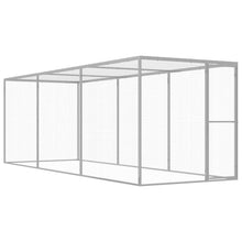 Kattenkooi 4,5x1,5x1,5 m gegalvaniseerd staal 4.5 x 1.5 x 1.5 m