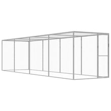 Kattenkooi 6x1,5x1,5 m gegalvaniseerd staal 6 x 1.5 x 1.5 m
