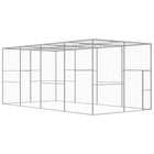 Kattenkooi 600x300x250 cm gegalvaniseerd staal