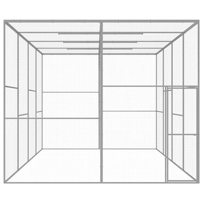 Kattenkooi 6X3X2,5 M Gegalvaniseerd Staal 6 x 3 x 2.5 m