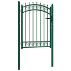 Hekpoort groen 103x109,5 cm staal