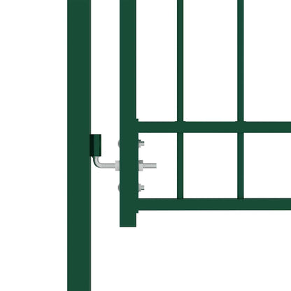 Hekpoort EMMEN met stalen pinnen 104x109,5 cm groen