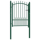 Hekpoort groen staal 104x109.5 cm