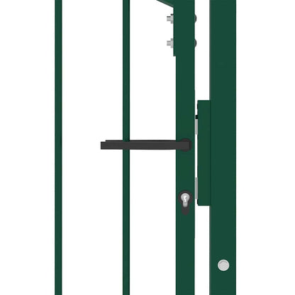 Hekpoort EMMEN met stalen pinnen 104x109,5 cm groen