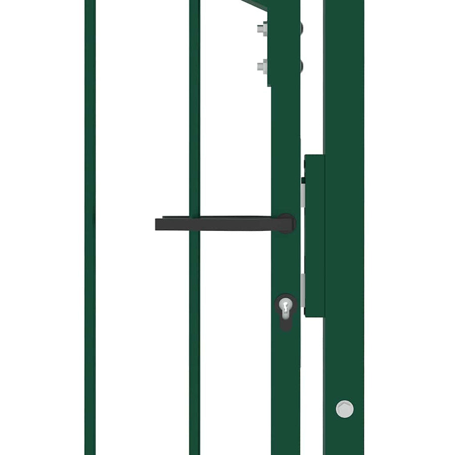 Hekpoort EMMEN met stalen pinnen 104x117 cm groen