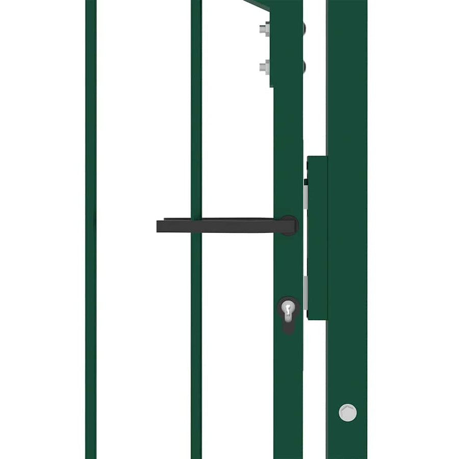 Hekpoort EMMEN met stalen pinnen 104x147 cm groen