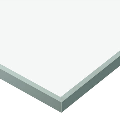 Schuifdeur Esg-Glas En Aluminium Zilverkleurig 90 x 205 cm Zonder zachte stop