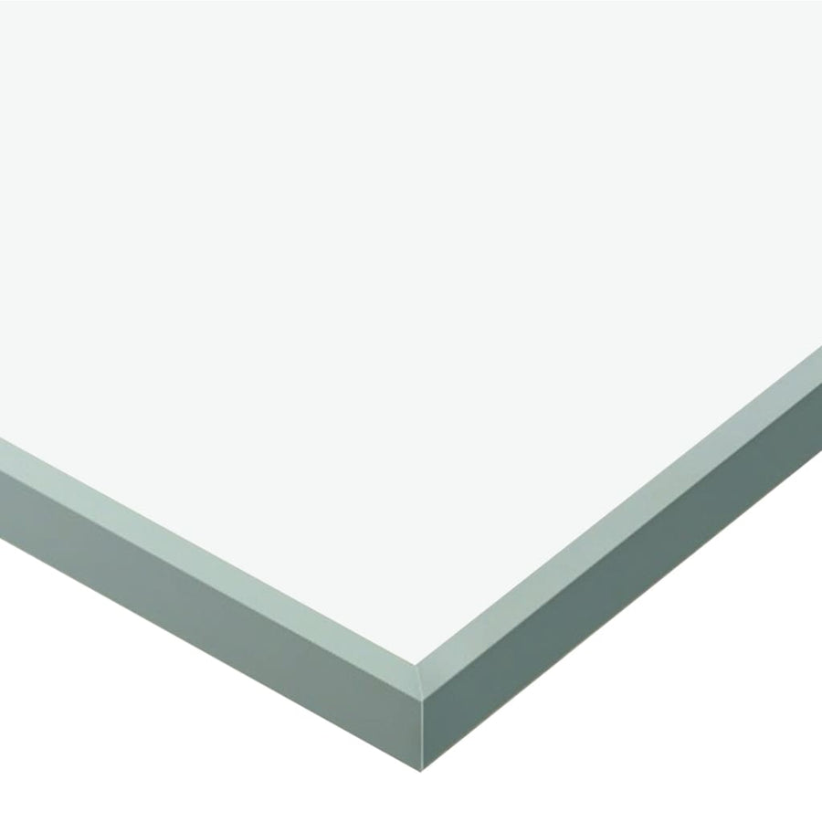 Schuifdeur Esg-Glas En Aluminium Zilverkleurig 76 x 205 cm Zonder zachte stop