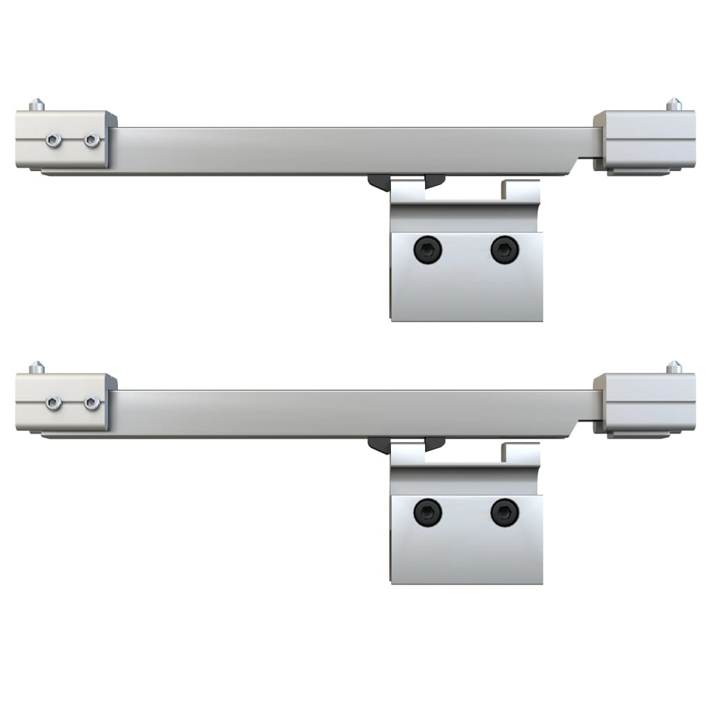Schuifdeur met zachte stops 76x205 cm ESG-glas en aluminium 1 76 x 205 cm