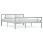 Bedframe metaal 120x200 cm grijs