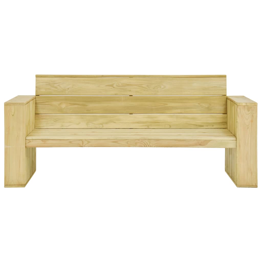 2-Delige Loungeset Geïmpregneerd Grenenhout Bank + Tafel