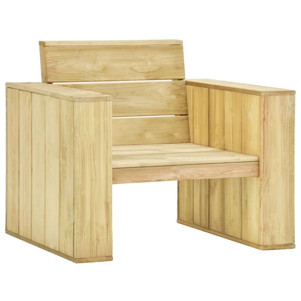Tuinstoelen 89X76X76 Cm Geïmpregneerd Grenenhout 2