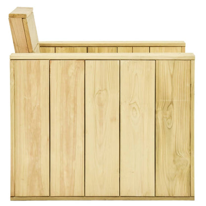 Tuinstoelen 89X76X76 Cm Geïmpregneerd Grenenhout 2