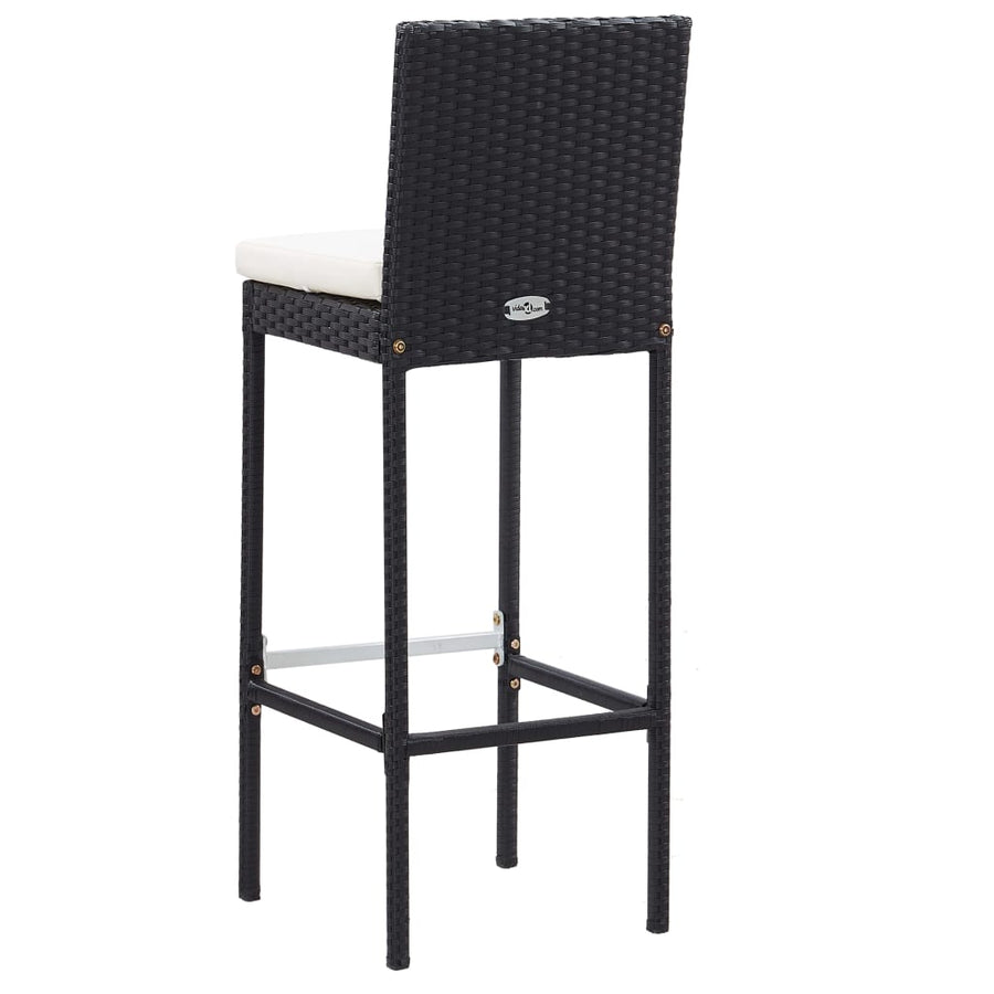 5-Delige Tuinbarset Poly Rattan En Acaciahout 4
