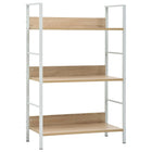 Boekenkast 60x27,6x90,5 cm bewerkt hout eikenkleurig