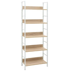 Boekenkast 60x27,6x158,5 cm bewerkt hout eikenkleur