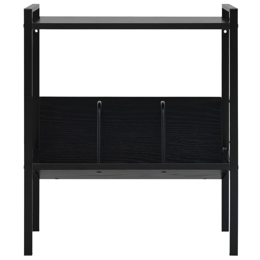 Boekenkast Met 2 Schappen 52X28X59 Cm Bewerkt Hout