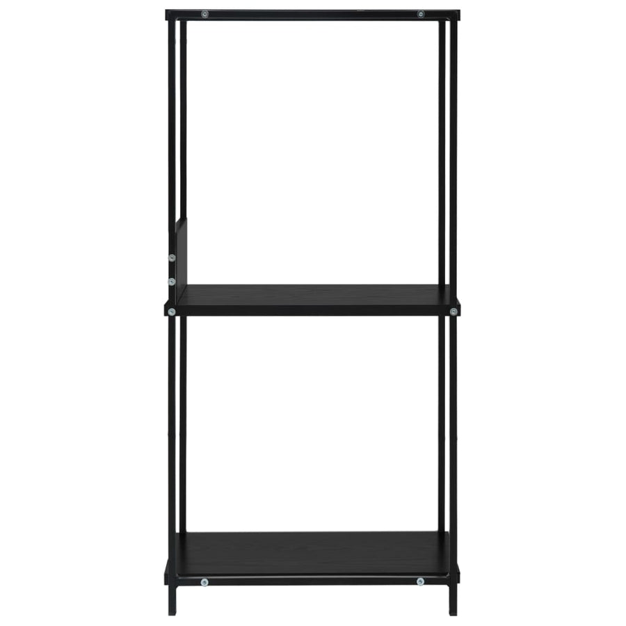 Boekenkast 33,5X39,6X79,7 Cm Bewerkt Hout Zwart