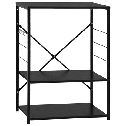 Magnetronkast 60X39,6X79,5 Cm Bewerkt Hout Zwart