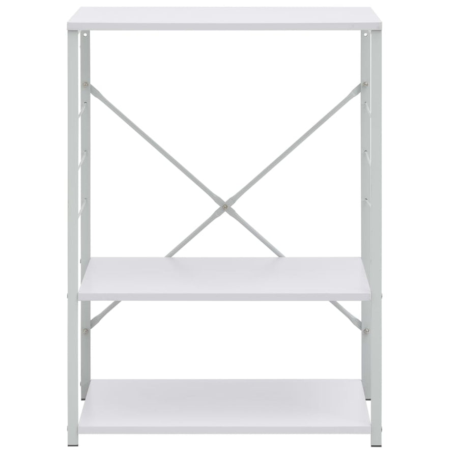 Magnetronkast 60X39,6X79,5 Cm Bewerkt Hout Wit