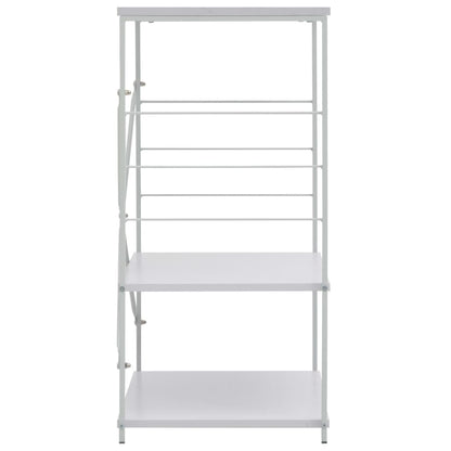 Magnetronkast 60X39,6X79,5 Cm Bewerkt Hout Wit