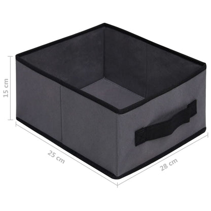 Opbergkast Met 6 Lades 55X29X55 Cm Staal Grijs