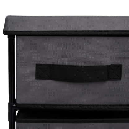 Opbergkast Met 6 Lades 55X29X55 Cm Staal Grijs